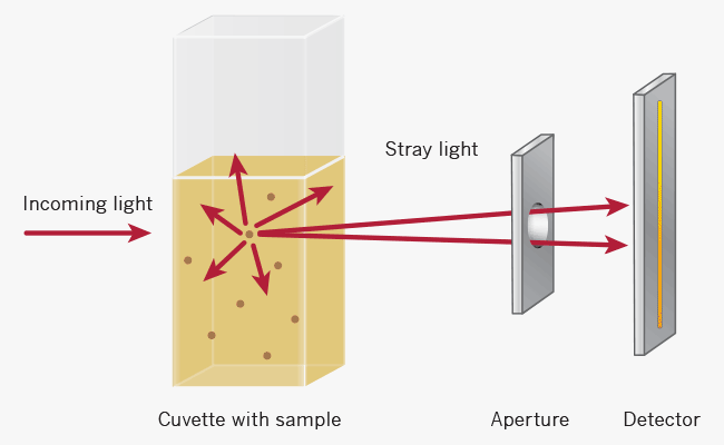 Implen OD600 measurements on different photometer types, higher absorbance reading
