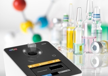 Implen OD600 McFarland precise microbial growth and cell density measurements, pharmaceutical