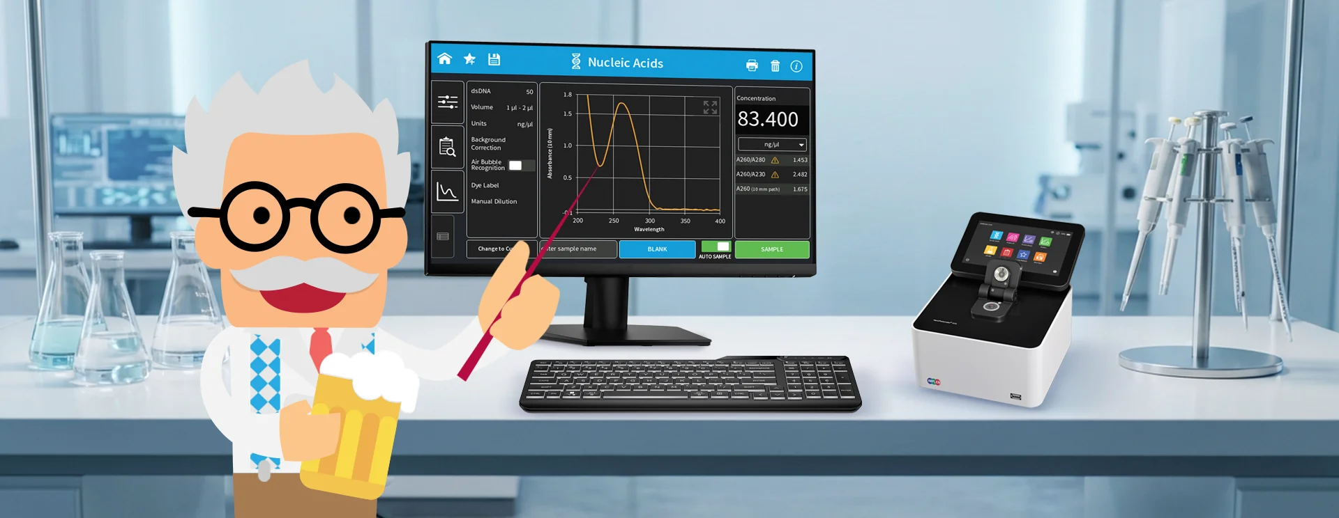 Implen Academy technical notes spectroscopy applications resources