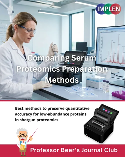 June 2026 Journal Club Comparing Serum Proteomics Preparation Methods