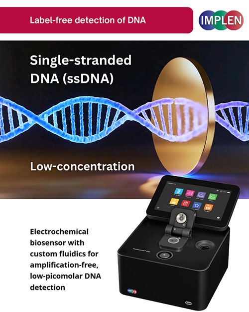 Implen Professor Beer Journal Club Label-free microfluidic detection of low-concentration DNA