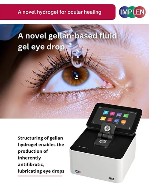Implen Professor Beer Journal Club Development of a hydrogel for ocular healing disease